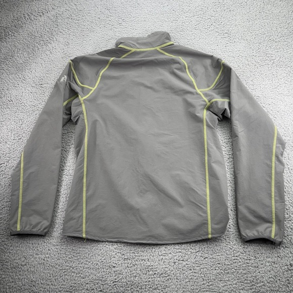 Eddie Bauer Jacket Mens Medium Gray Full Zip First‎ Ascent Nylon Blend Stretch - Picture 8 of 10